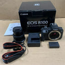 Camera Canon EOS R100 + Lente RF 18-45mm